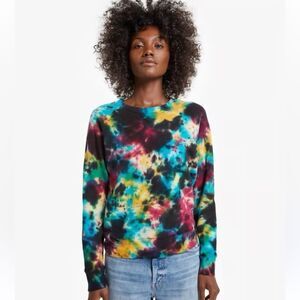 MOTHER Colorful Tie-Dye Sweatshirt #4